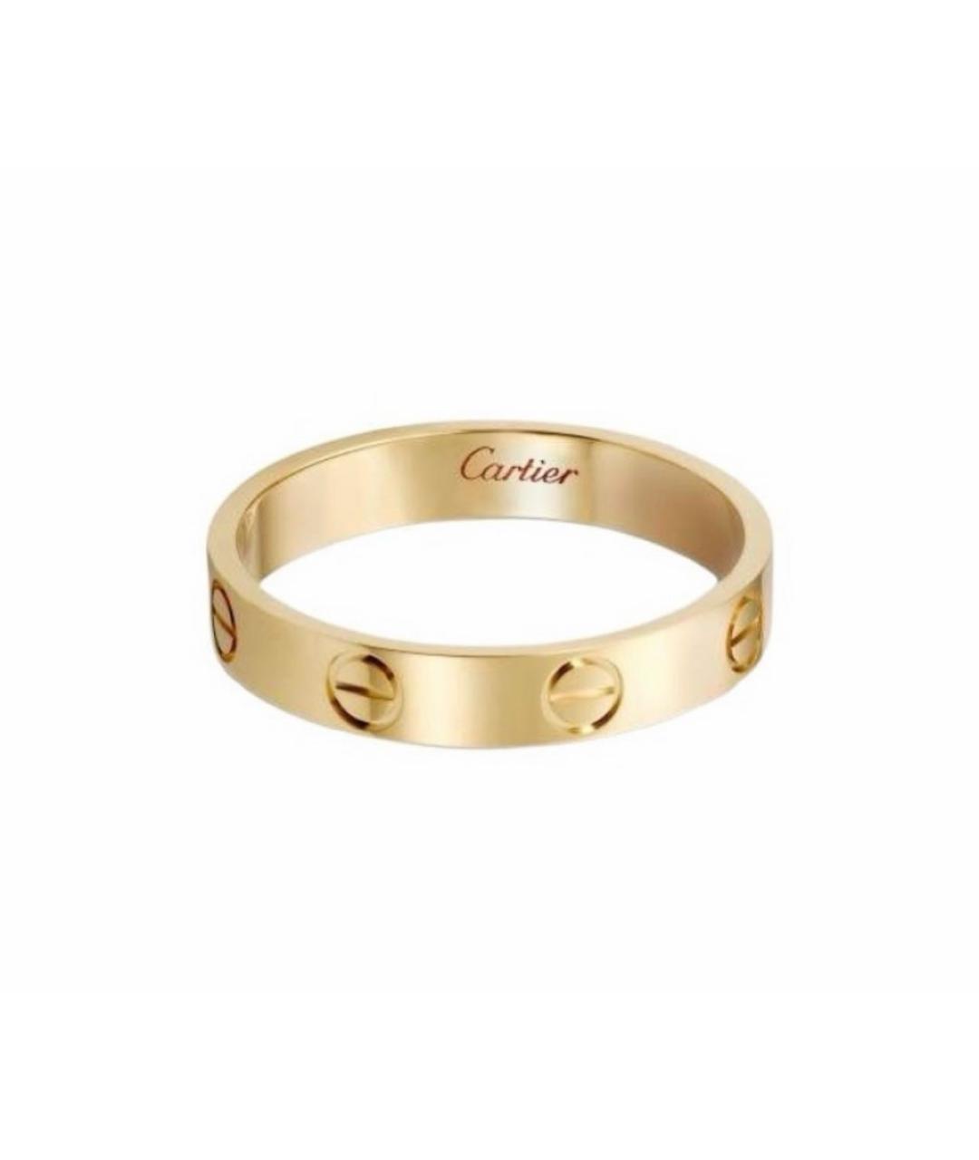 CARTIER Желтое кольцо из желтого золота, фото 1