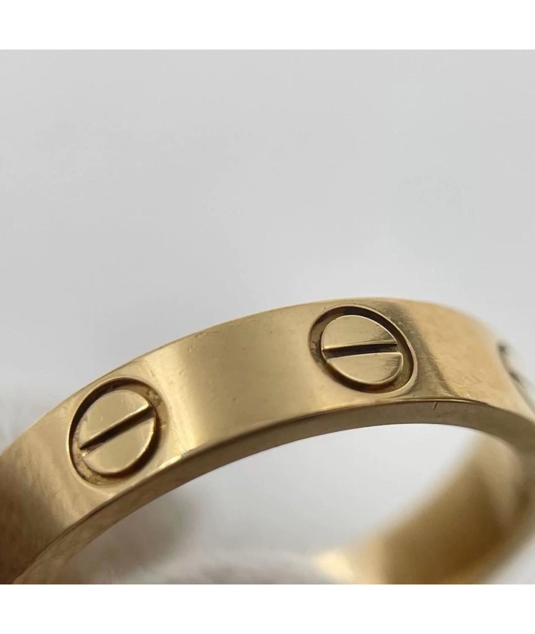 CARTIER Желтое кольцо из желтого золота, фото 4