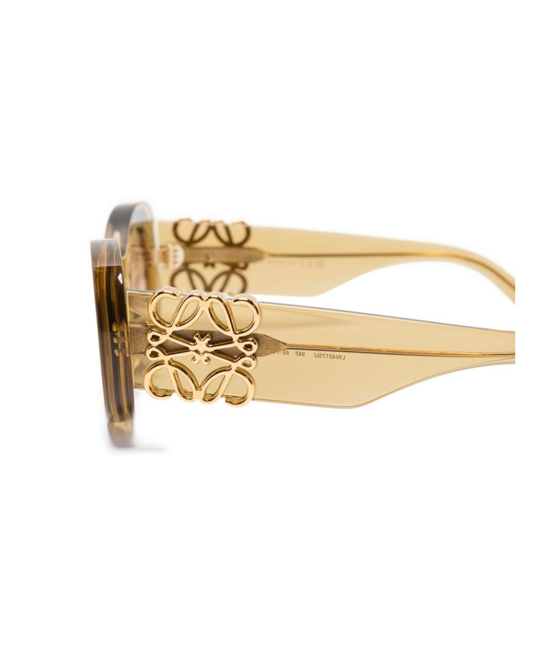 LOEWE Зеленые солнцезащитные очки, фото 3