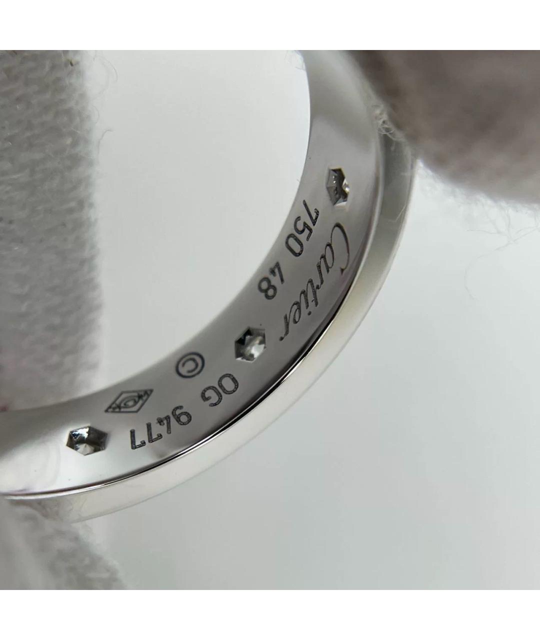 CARTIER Серебряное кольцо из белого золота, фото 2