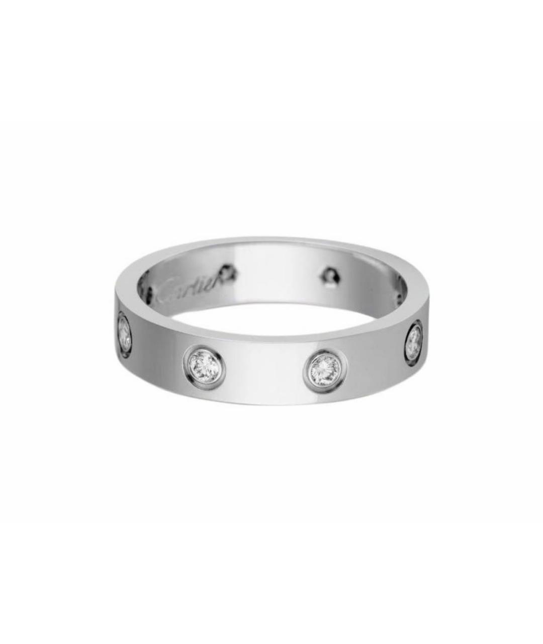 CARTIER Серебряное кольцо из белого золота, фото 1