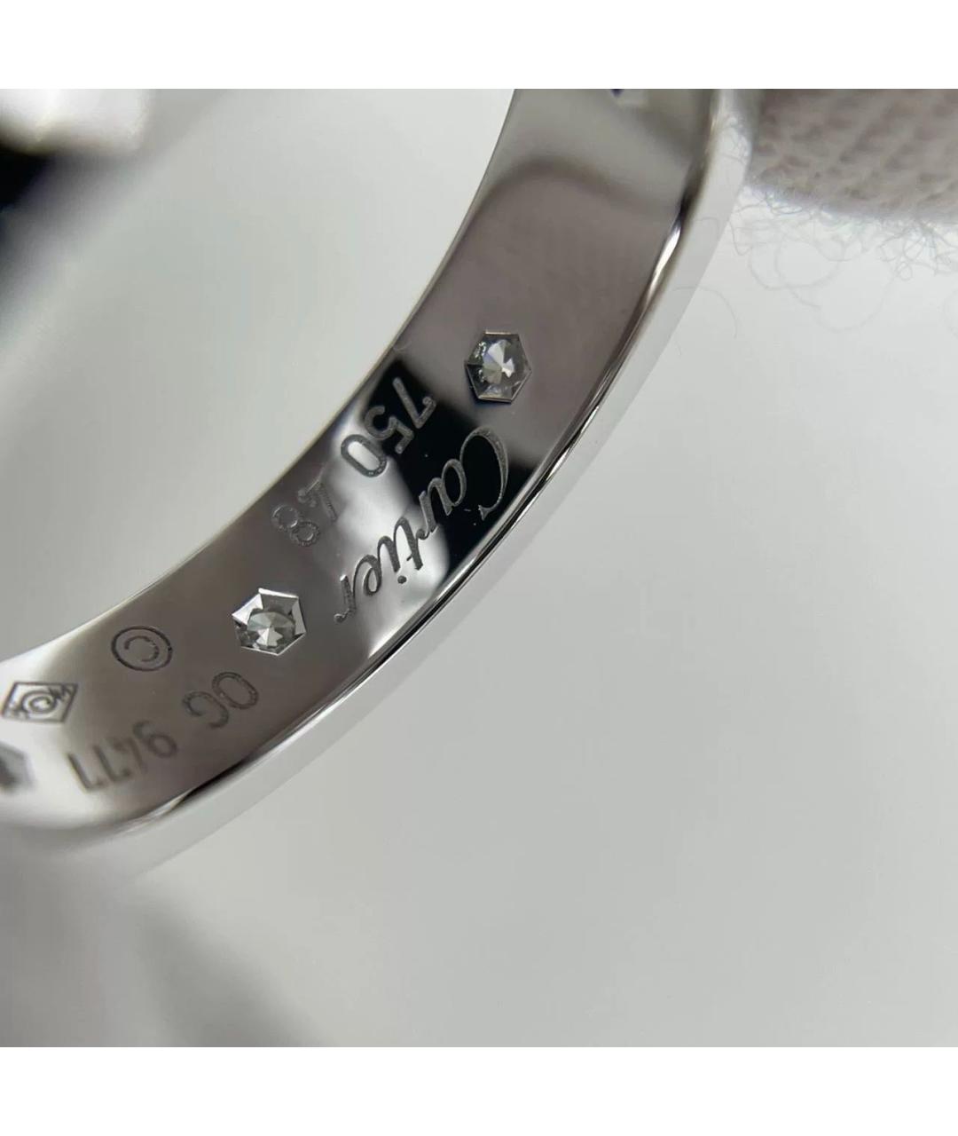 CARTIER Серебряное кольцо из белого золота, фото 3