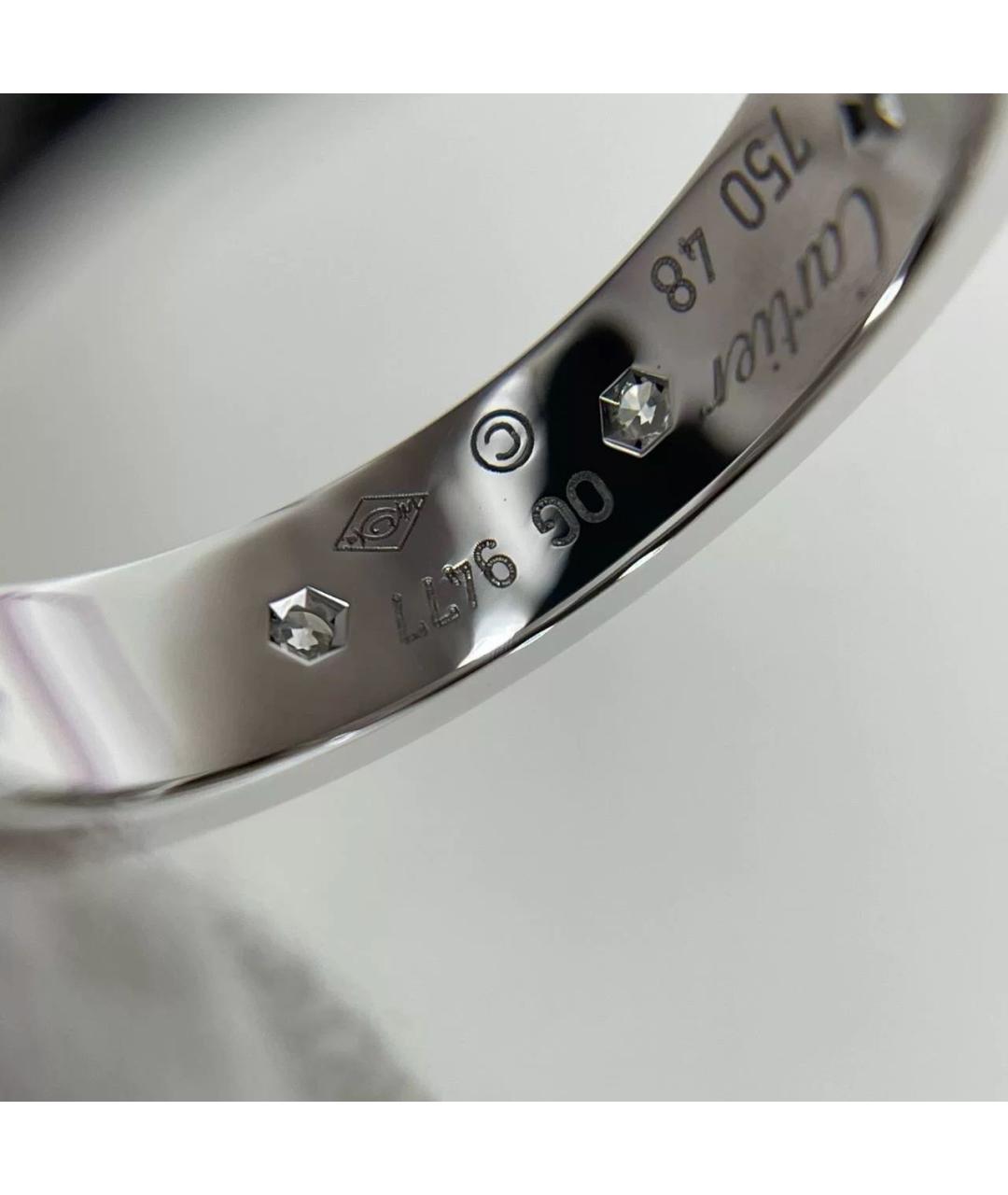 CARTIER Серебряное кольцо из белого золота, фото 7