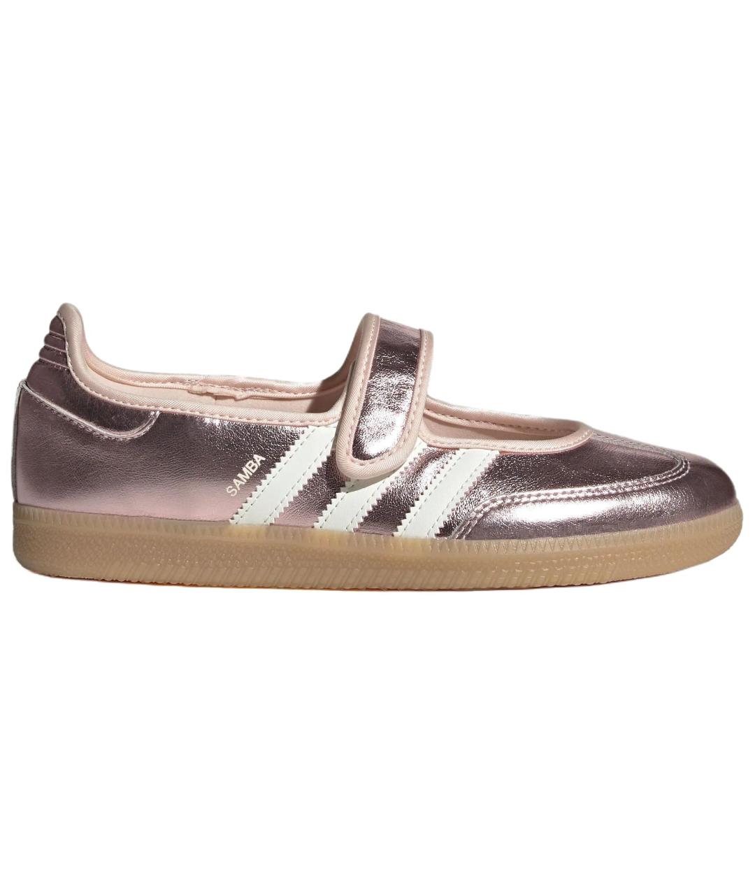 ADIDAS Розовые кожаные балетки, фото 8