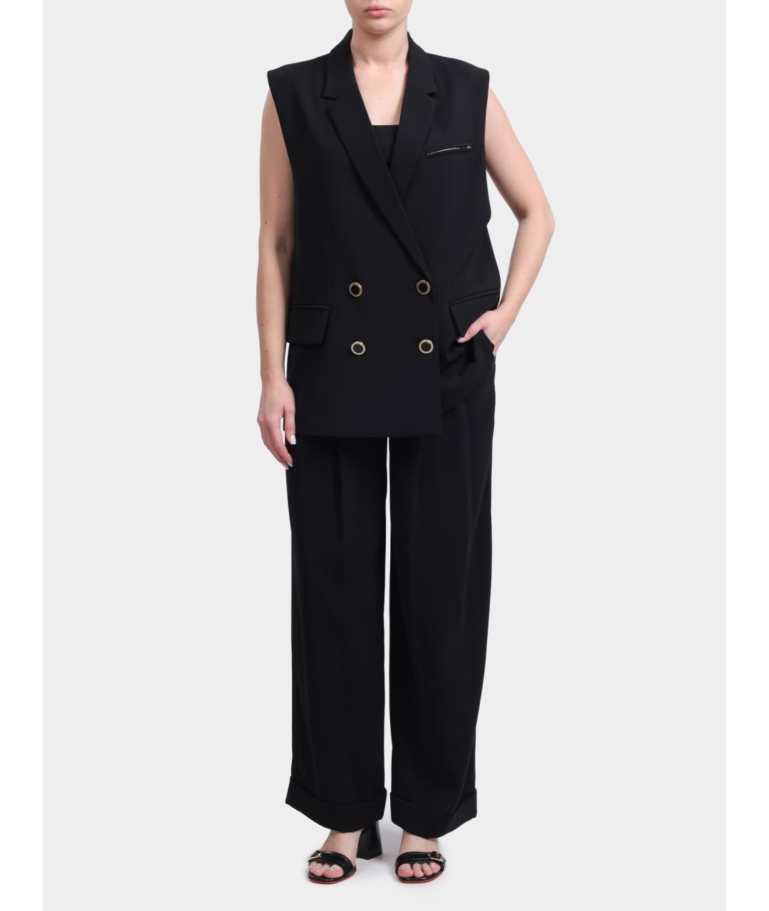 ARMANI EXCHANGE Черные прямые брюки, фото 2