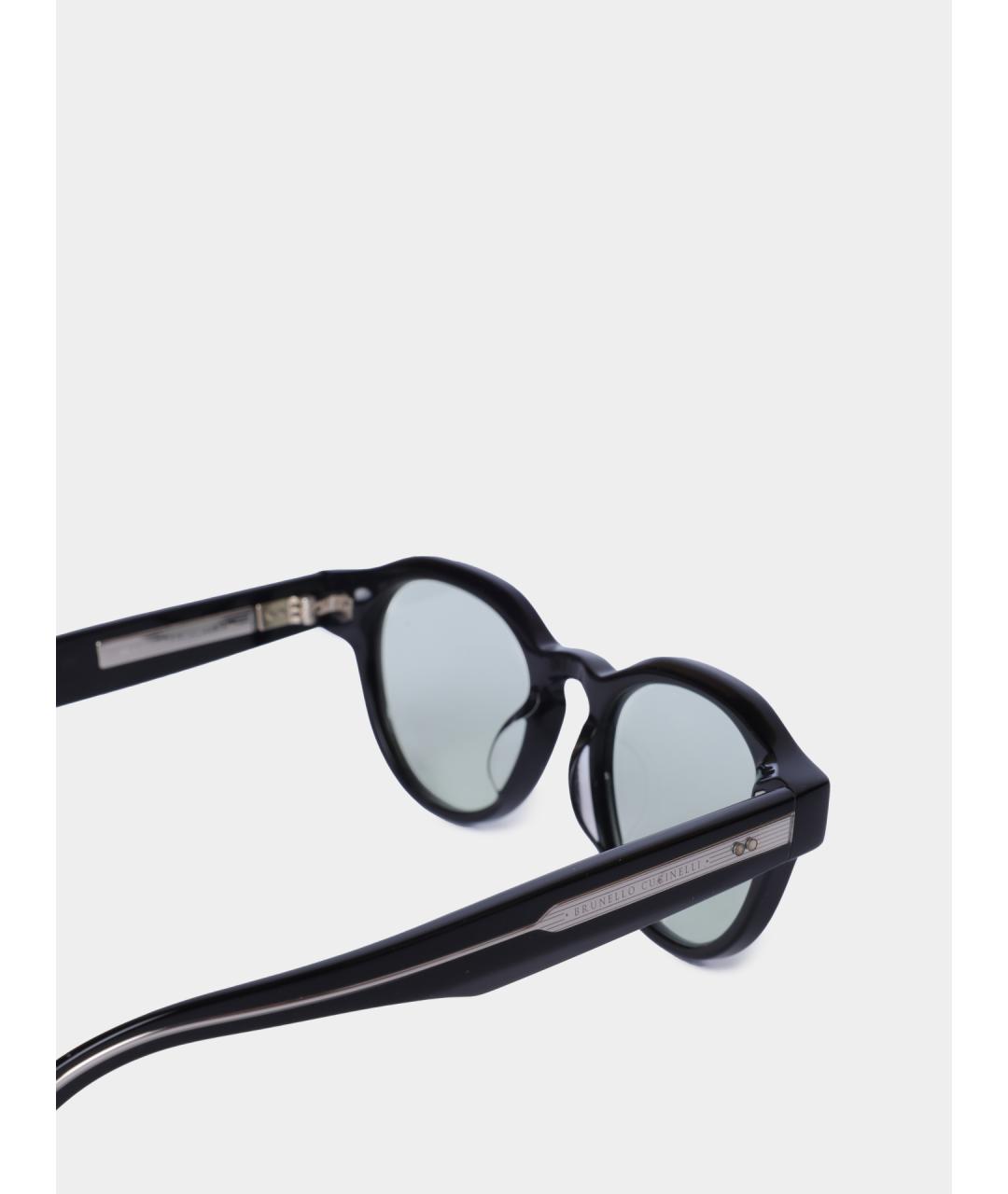 BRUNELLO CUCINELLI Черные солнцезащитные очки, фото 3