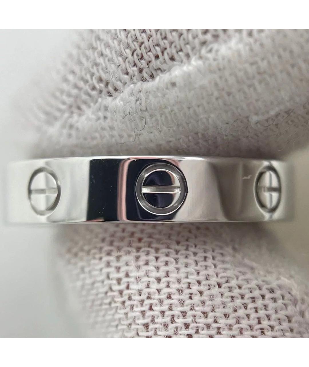 CARTIER Серебряное кольцо из белого золота, фото 3