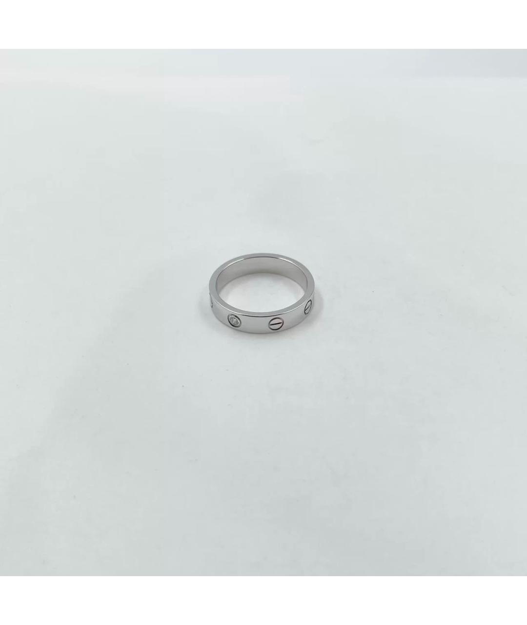 CARTIER Серебряное кольцо из белого золота, фото 7