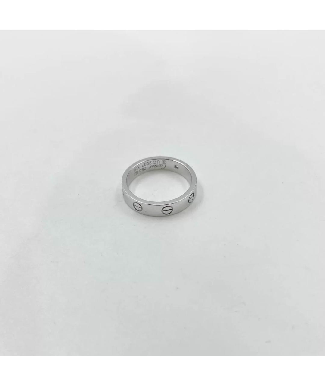 CARTIER Серебряное кольцо из белого золота, фото 8