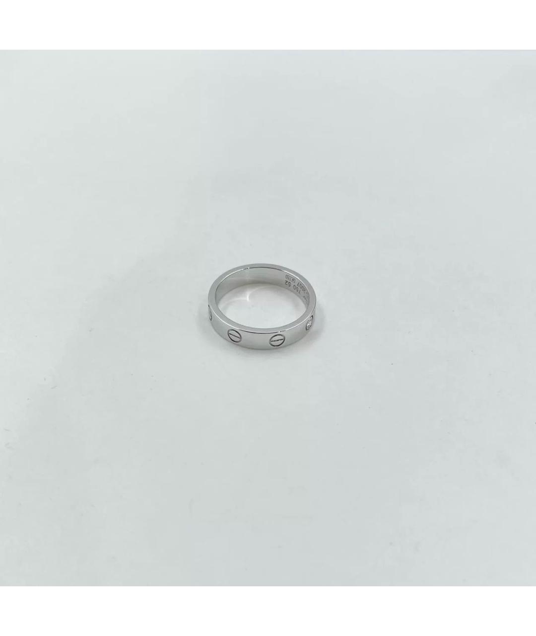 CARTIER Серебряное кольцо из белого золота, фото 6