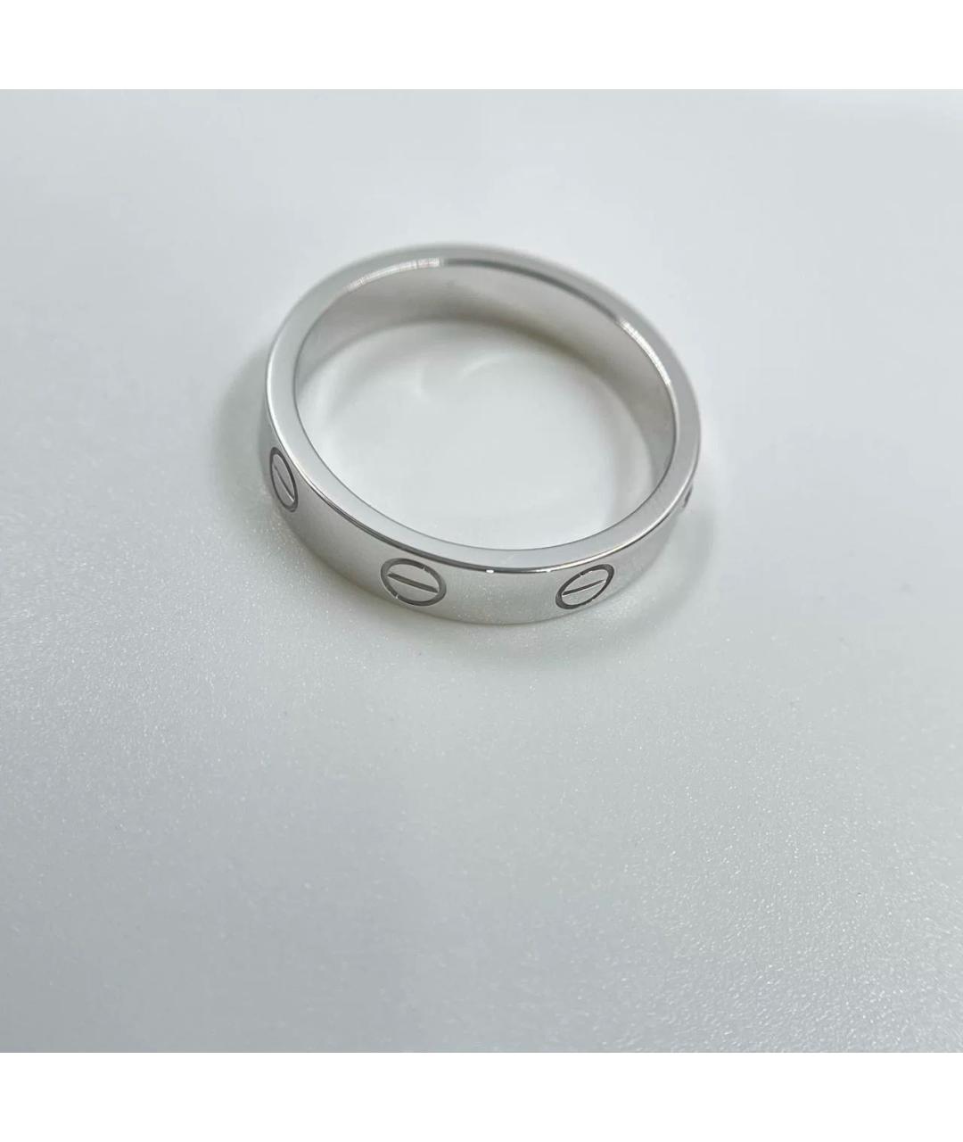 CARTIER Серебряное кольцо из белого золота, фото 2