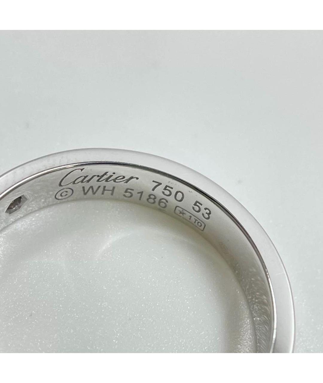 CARTIER Серебряное кольцо из белого золота, фото 6