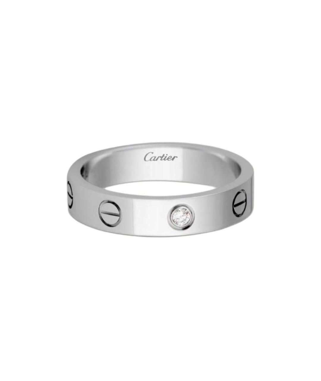 CARTIER Серебряное кольцо из белого золота, фото 1