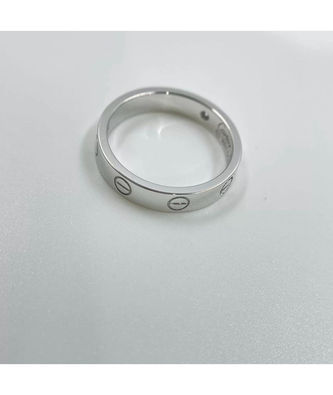 CARTIER Серебряное кольцо из белого золота, фото 4