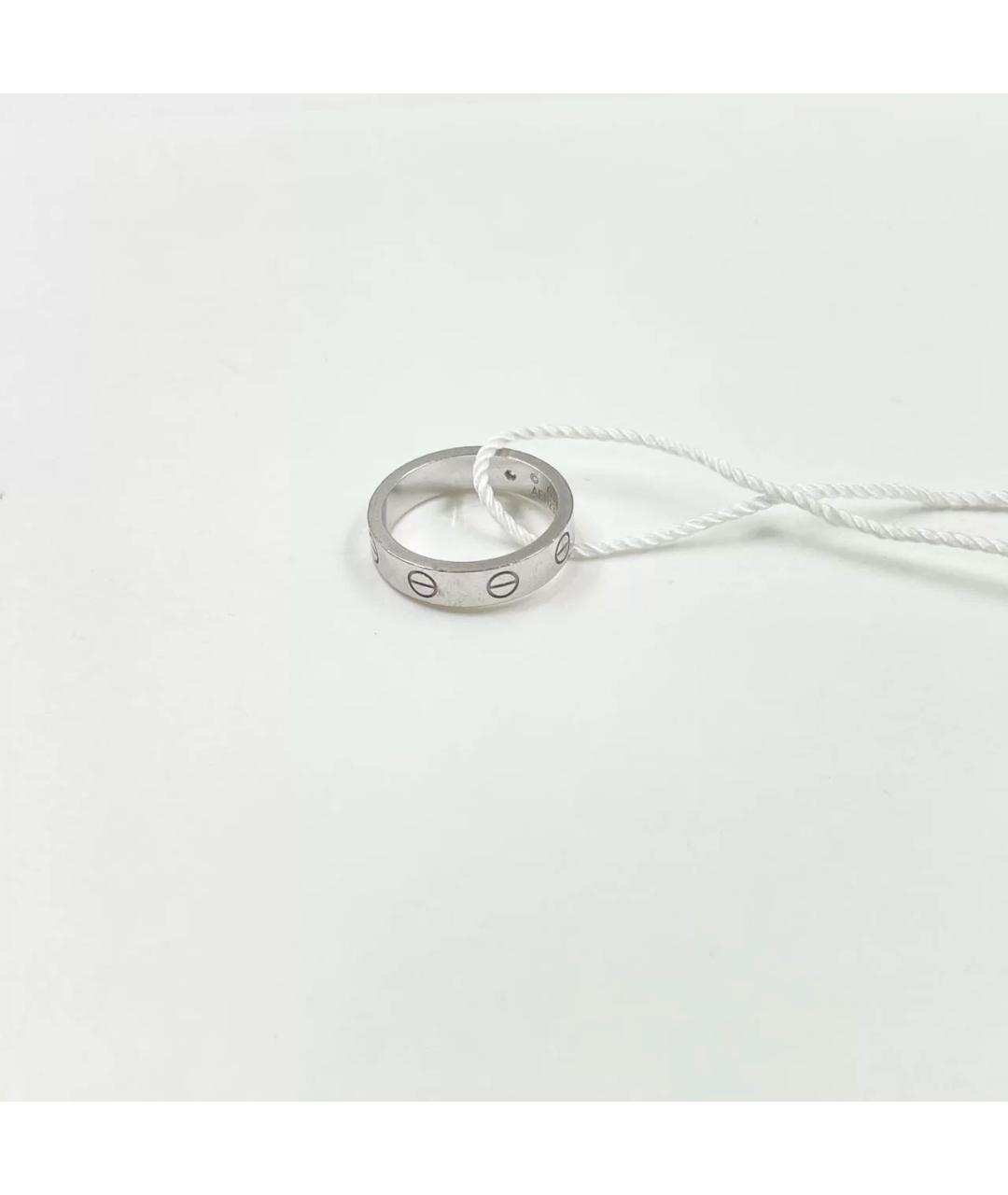 CARTIER Серебряное кольцо из белого золота, фото 6