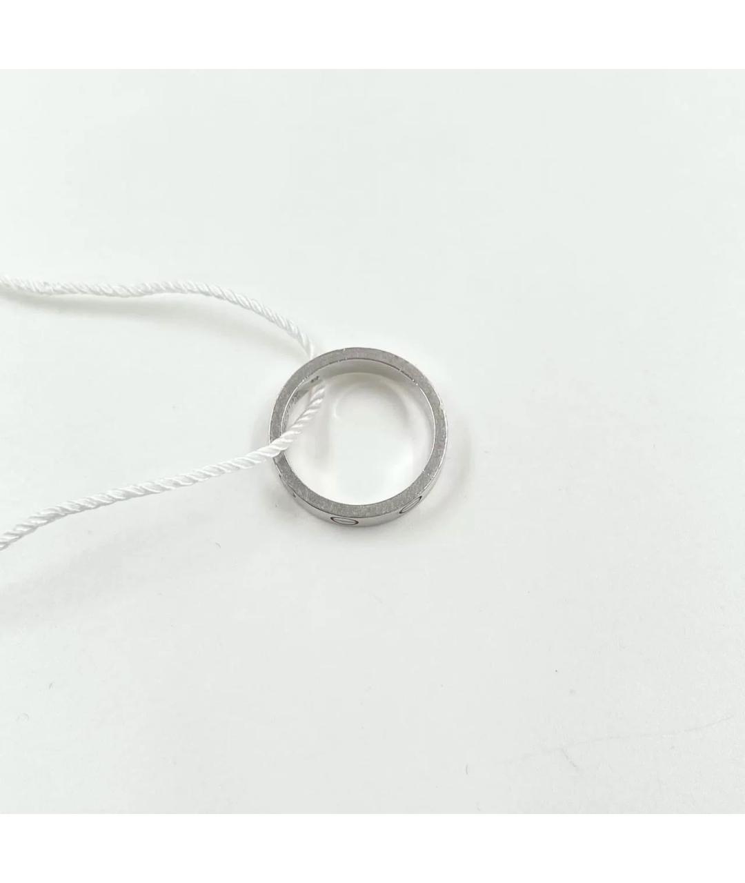 CARTIER Серебряное кольцо из белого золота, фото 5