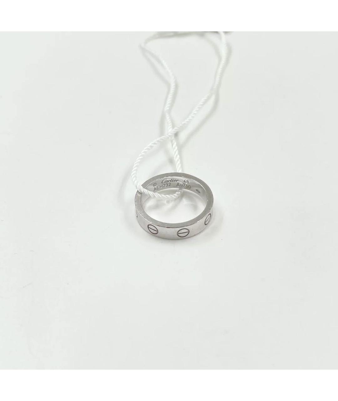 CARTIER Серебряное кольцо из белого золота, фото 7