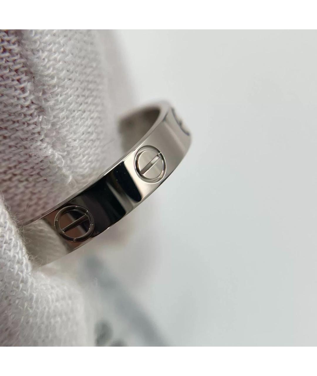 CARTIER Серебряное кольцо из белого золота, фото 2