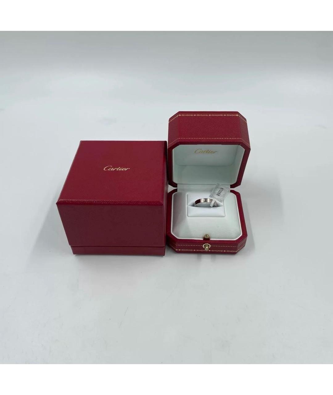 CARTIER Серебряное кольцо из белого золота, фото 7