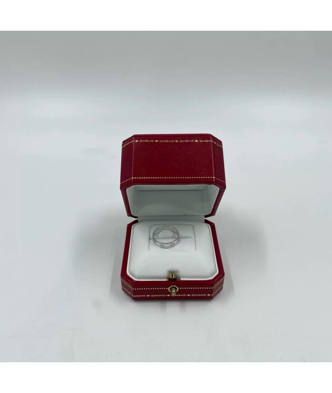 CARTIER Серебряное кольцо из белого золота, фото 8