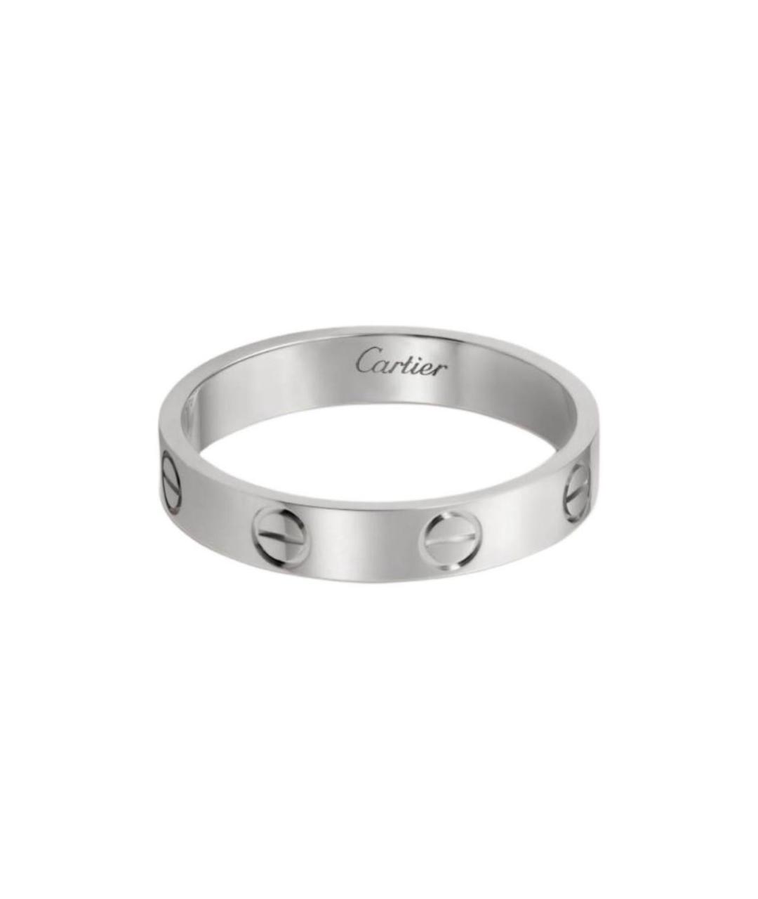 CARTIER Серебряное кольцо из белого золота, фото 1