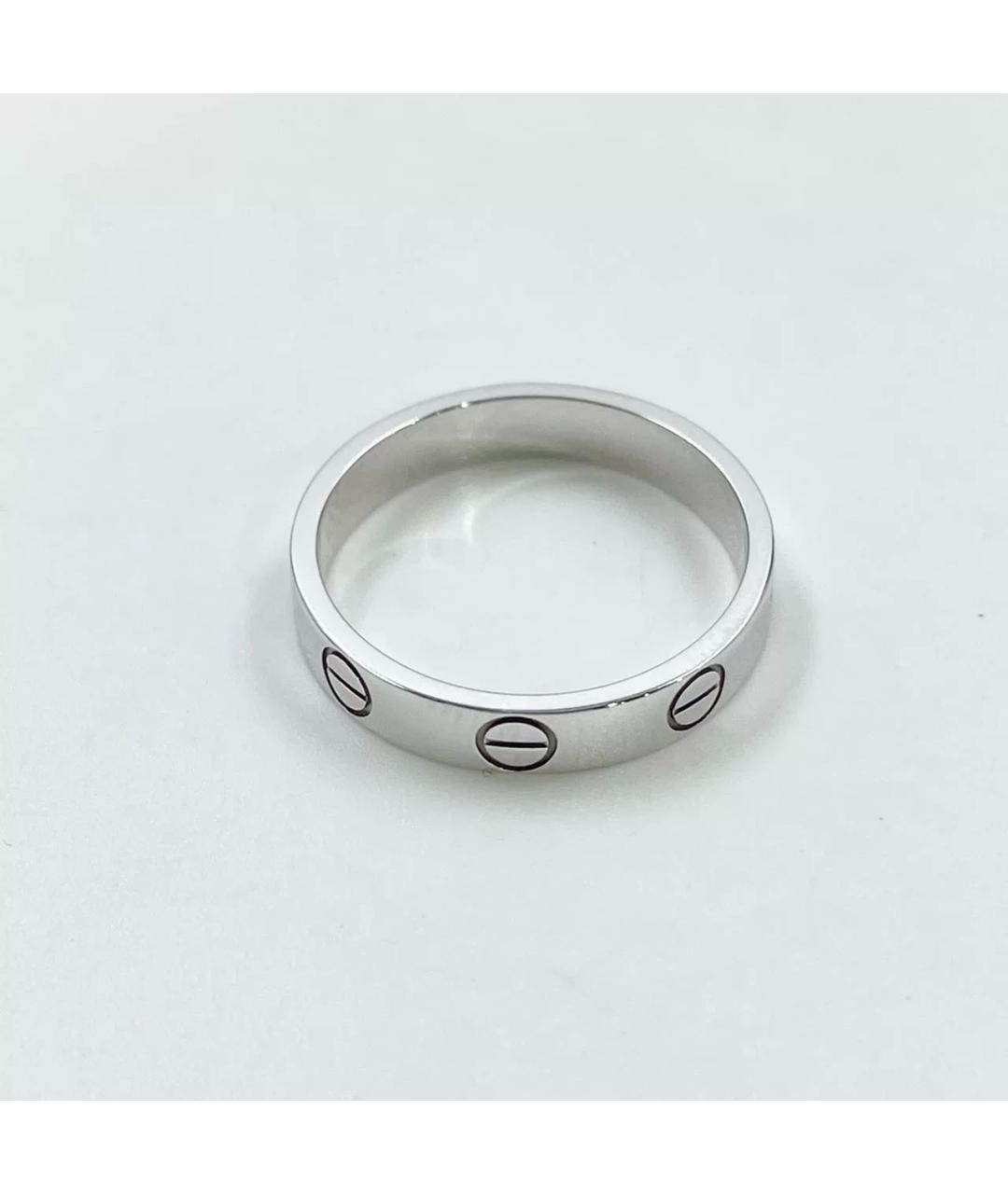 CARTIER Серебряное кольцо из белого золота, фото 6