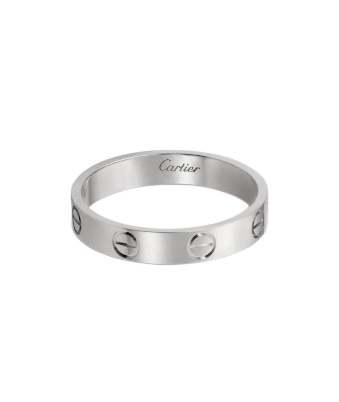 CARTIER Серебряное кольцо из белого золота, фото 1