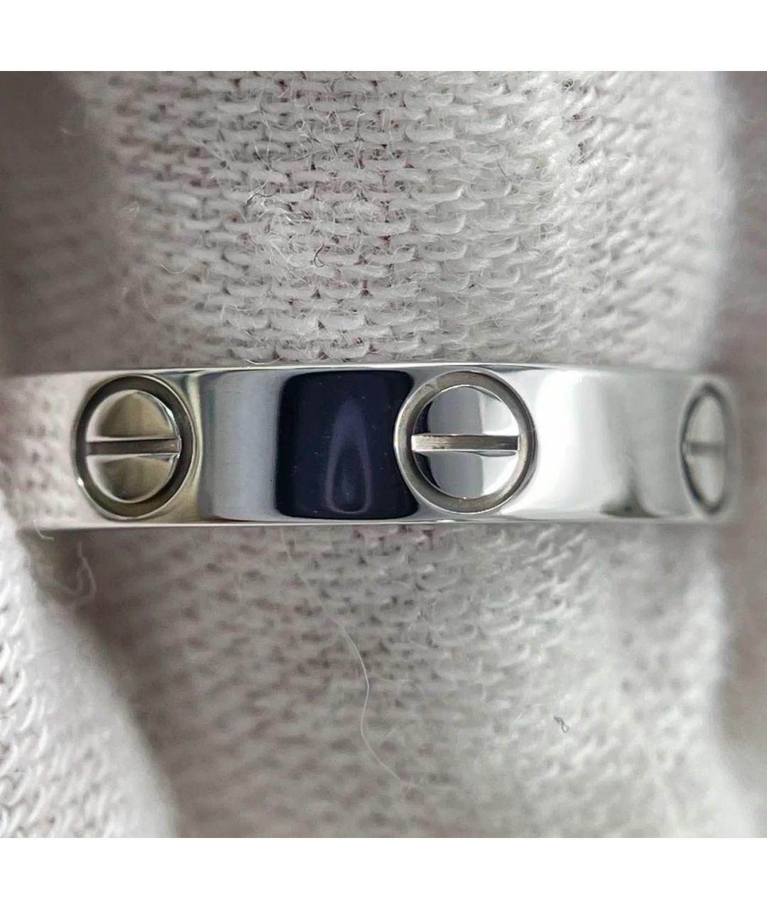 CARTIER Серебряное кольцо из белого золота, фото 2