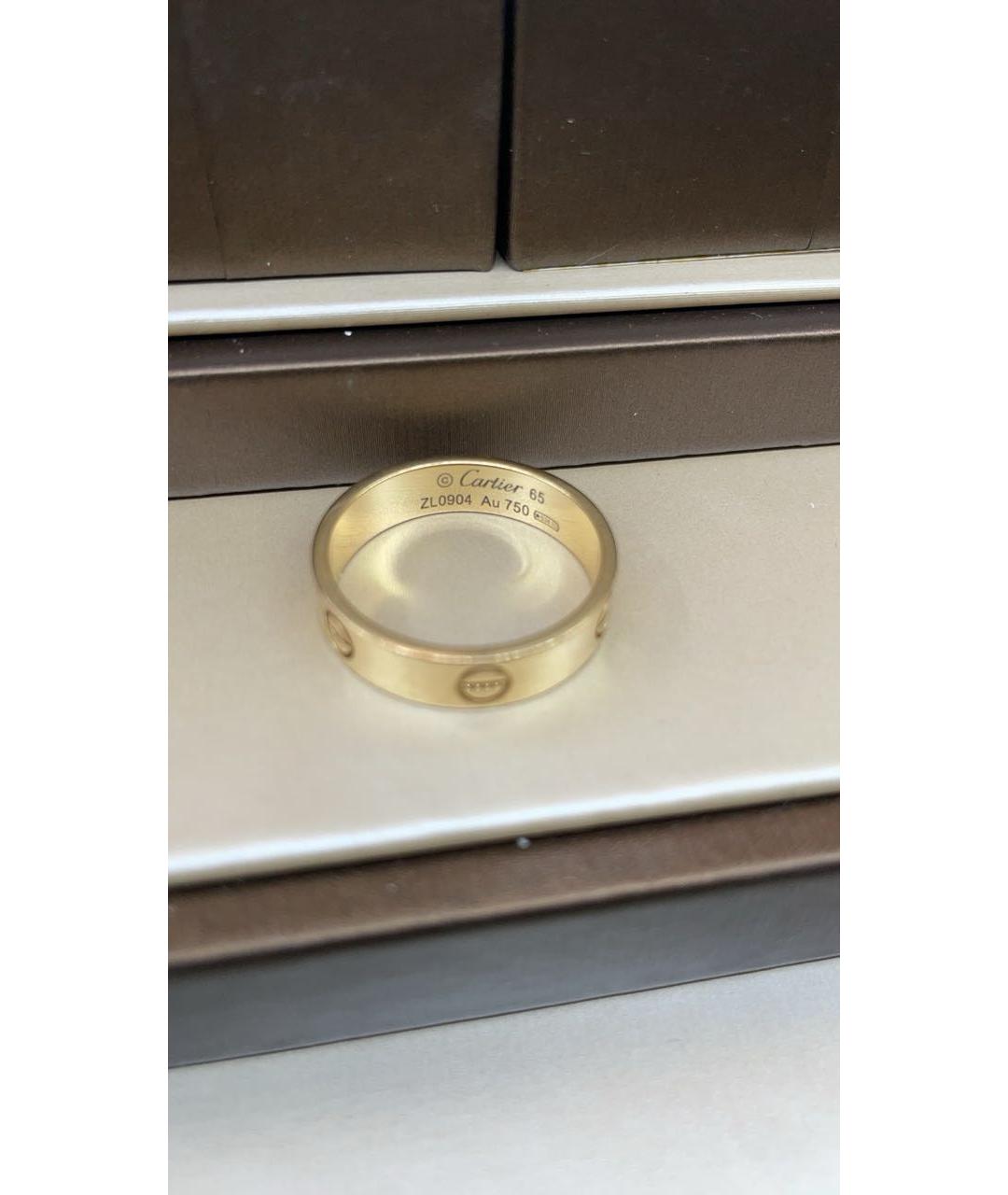 CARTIER Золотое кольцо из розового золота, фото 2