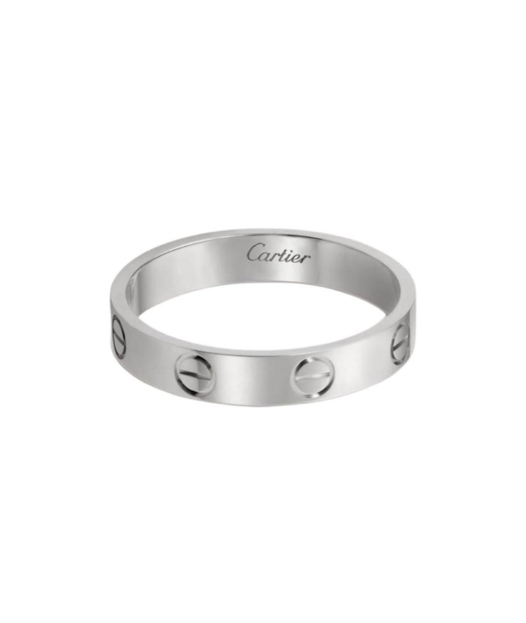 CARTIER Серебряное кольцо из белого золота, фото 1