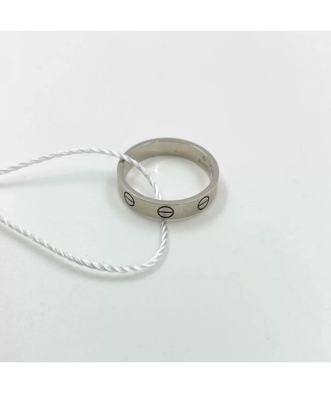 CARTIER Серебряное кольцо из белого золота, фото 6