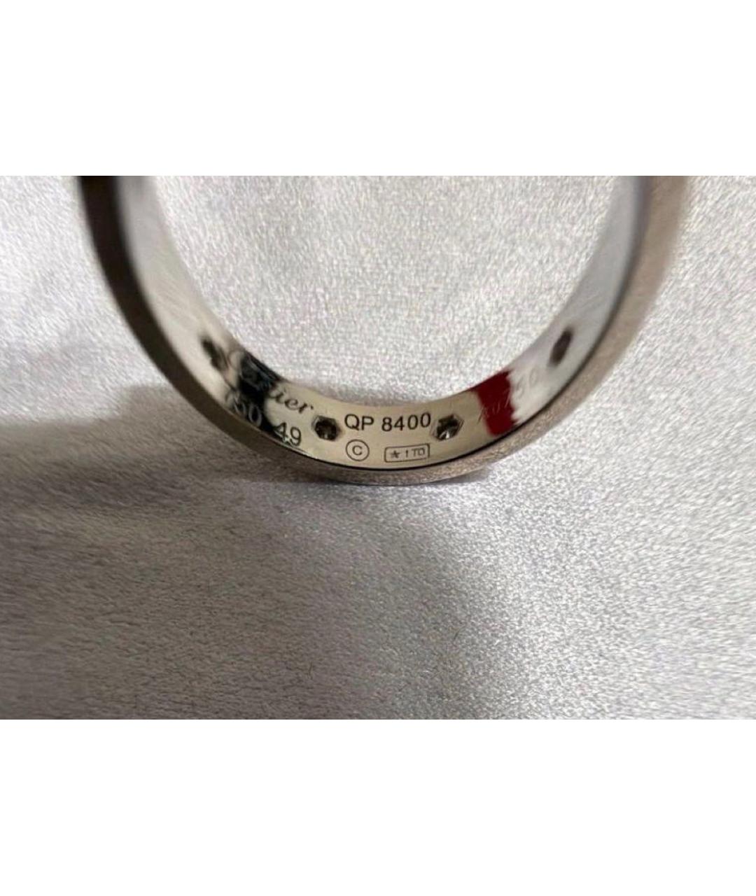 CARTIER Серебряное кольцо из белого золота, фото 2