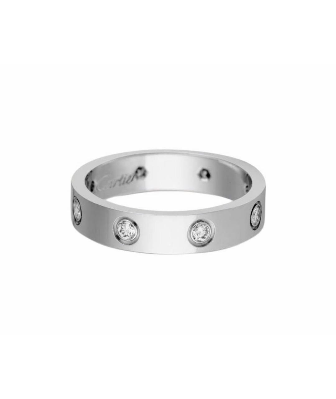 CARTIER Серебряное кольцо из белого золота, фото 1