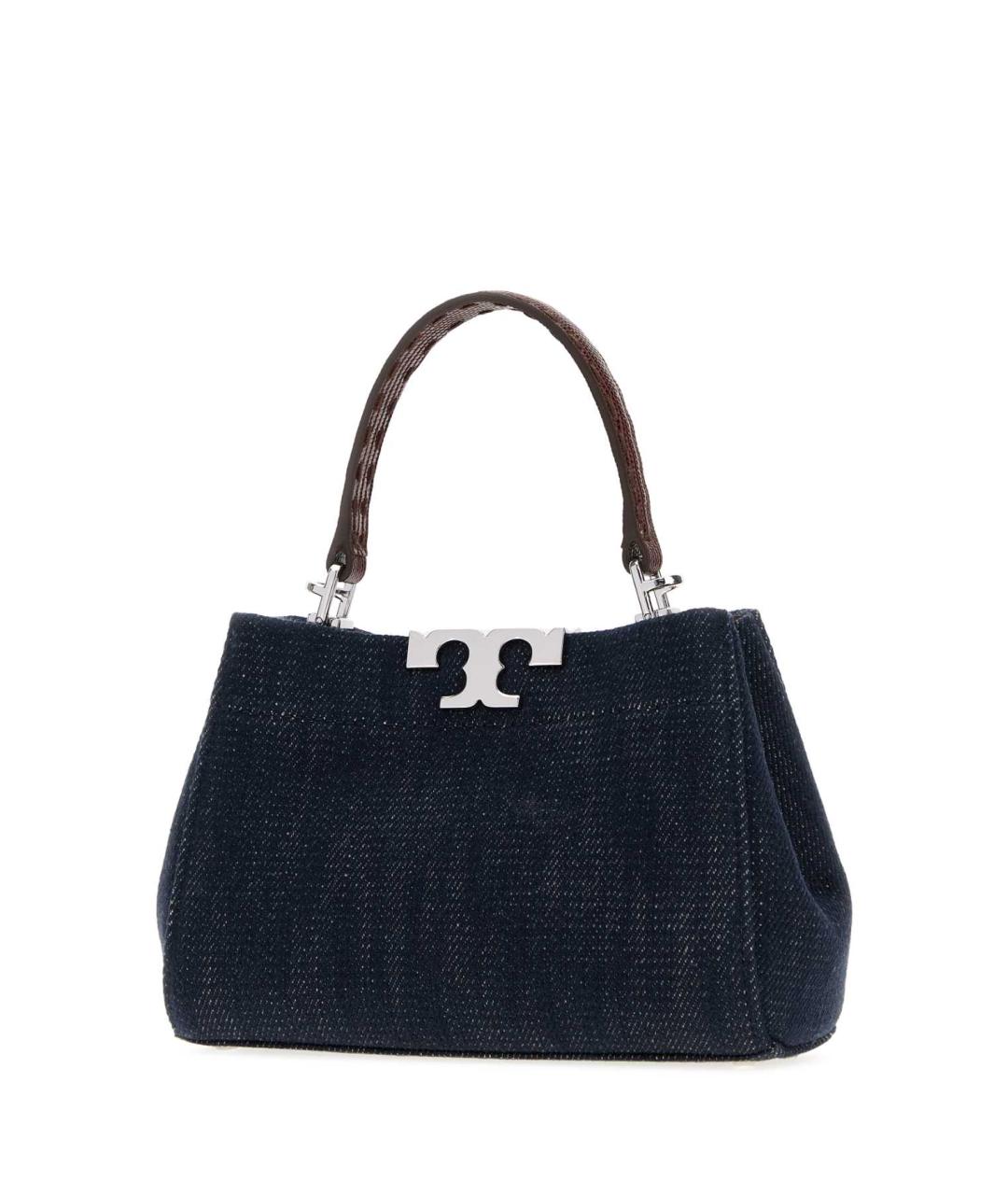 TORY BURCH Синяя деним сумка тоут, фото 2