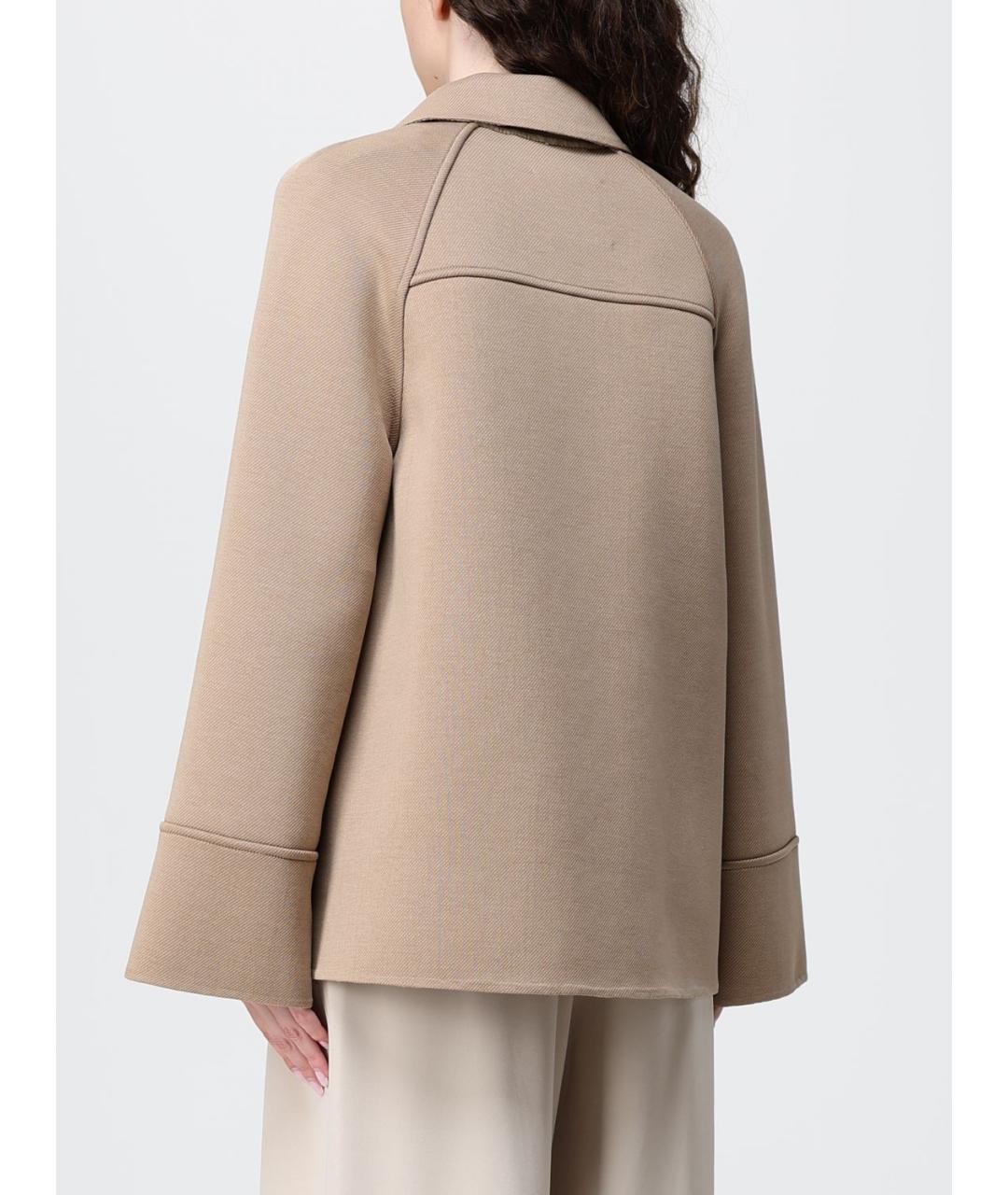 MAX MARA Бежевая куртка, фото 2