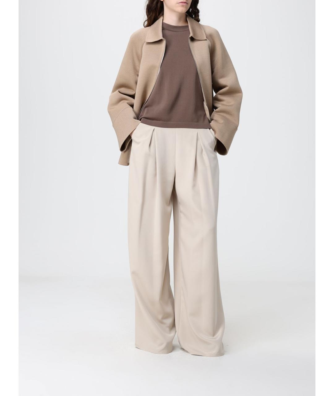 MAX MARA Бежевая куртка, фото 4