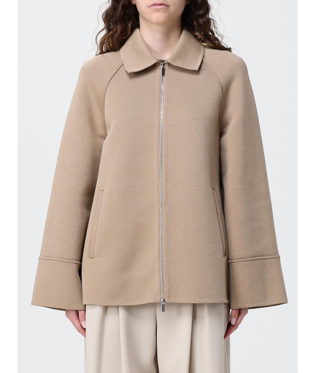 MAX MARA Бежевая куртка, фото 6