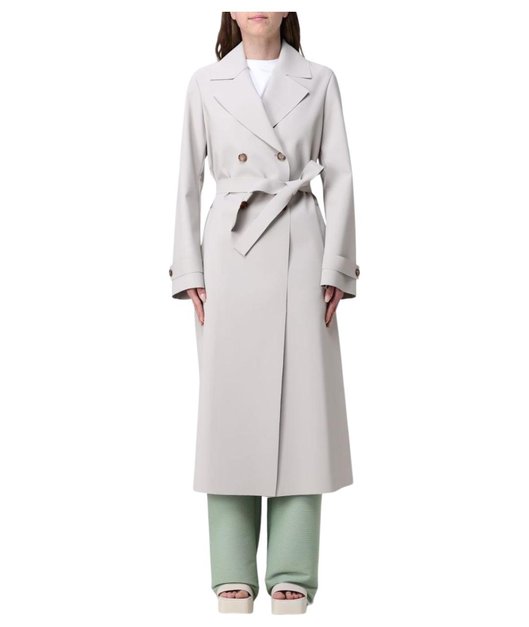 MAX MARA Бежевый тренч/плащ, фото 1