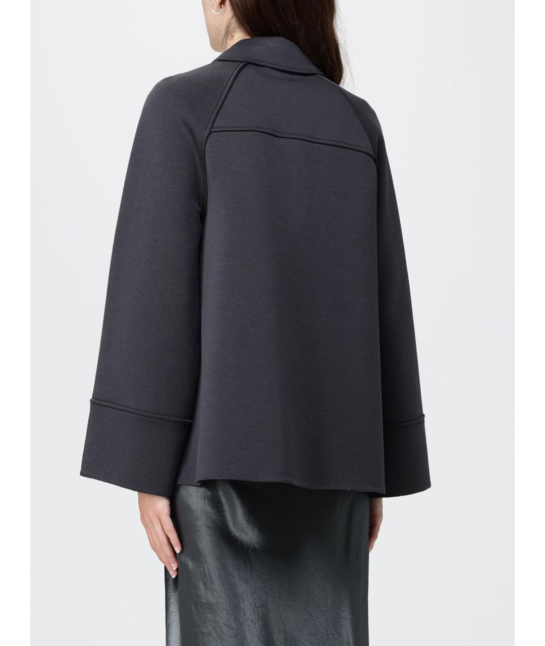 MAX MARA Антрацитовая куртка, фото 3