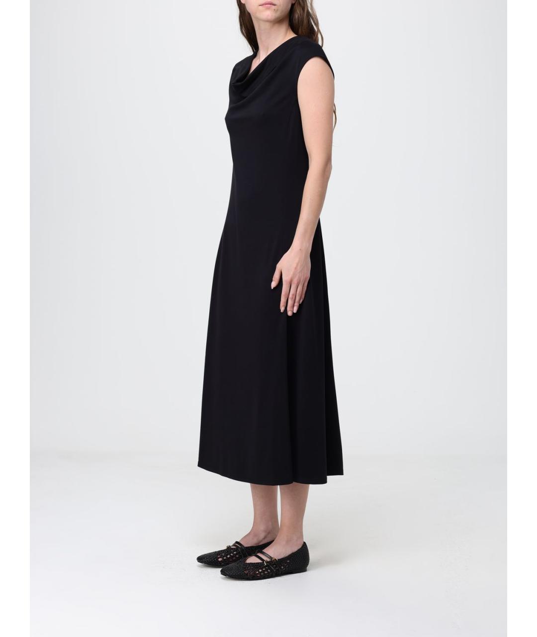 MAX MARA Черное повседневное платье, фото 3