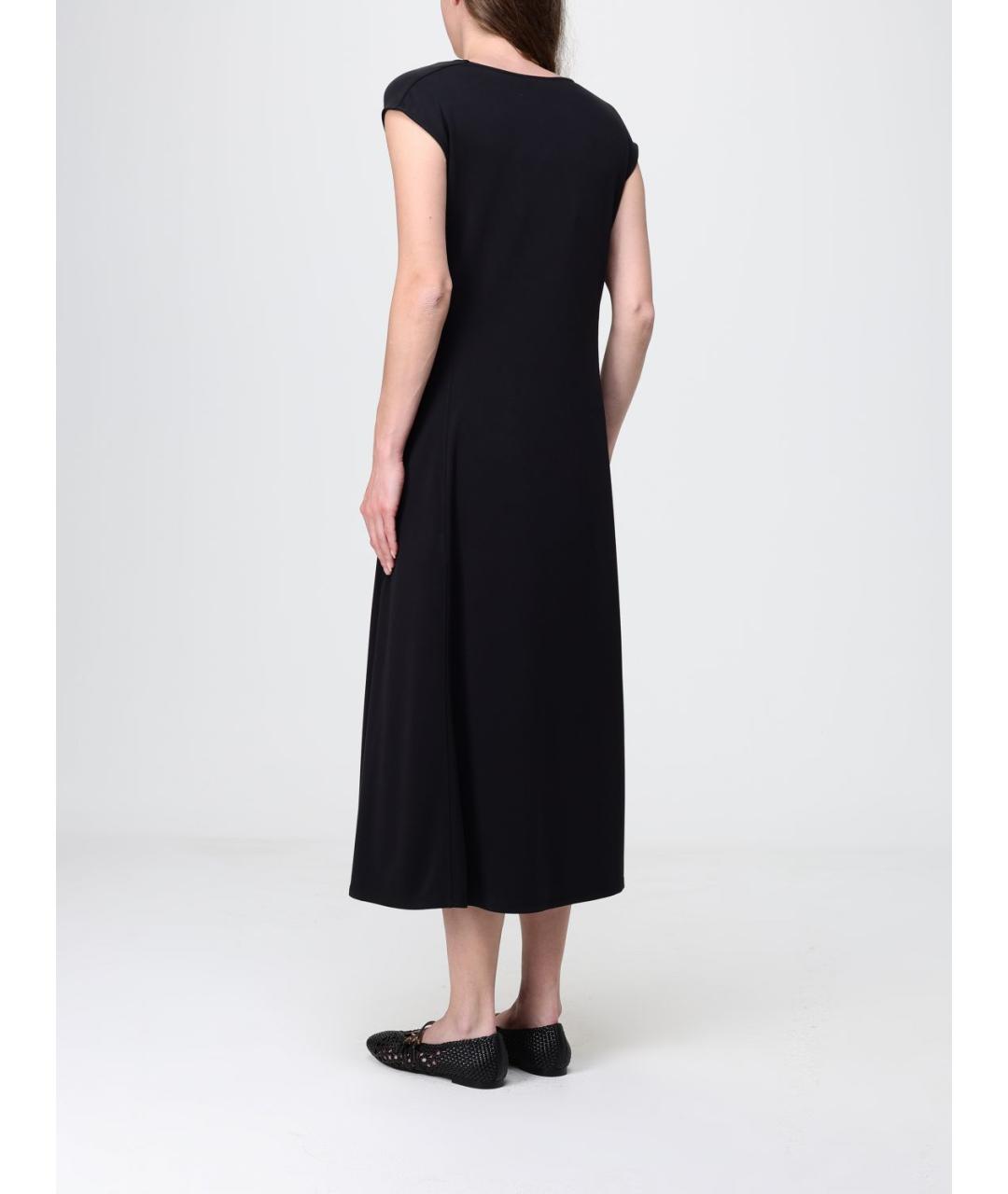 MAX MARA Черное повседневное платье, фото 2