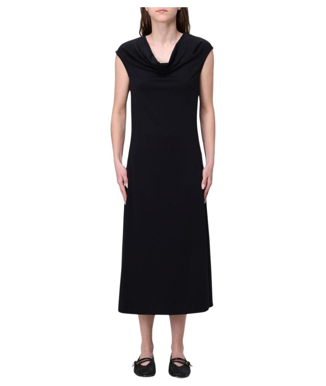 MAX MARA Черное повседневное платье, фото 1