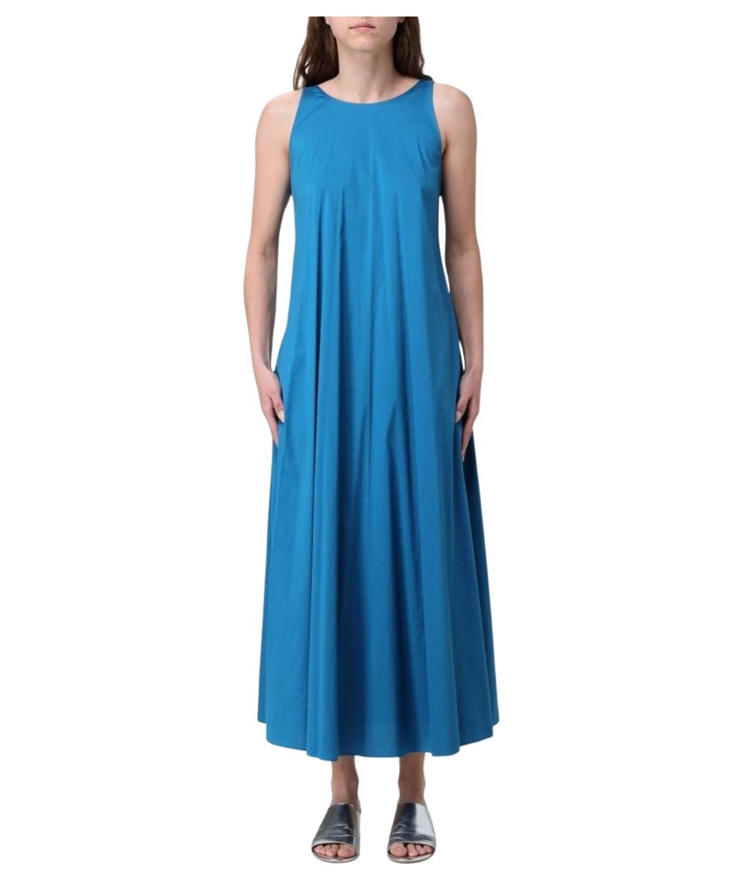 MAX MARA Синее повседневное платье, фото 1