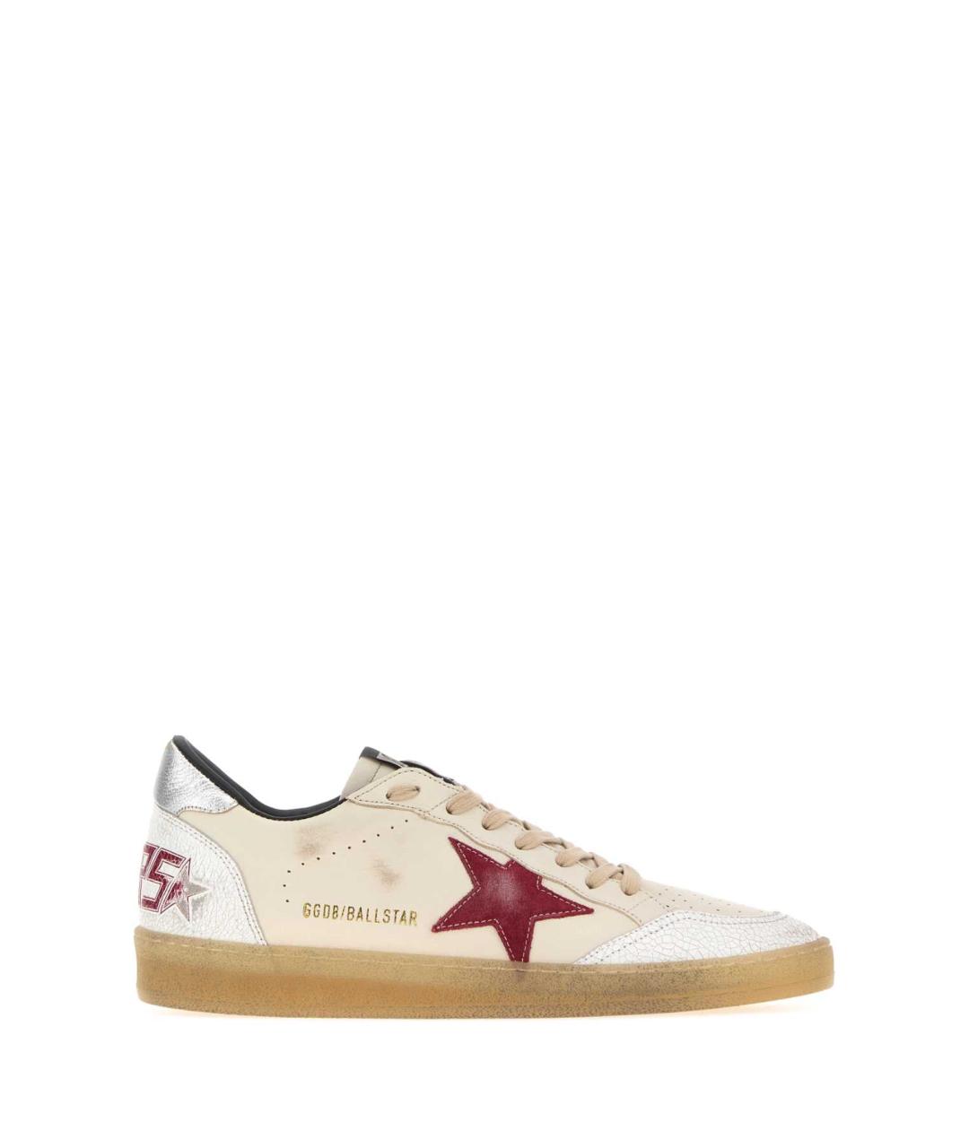 GOLDEN GOOSE Мульти кожаные низкие кроссовки / кеды, фото 1