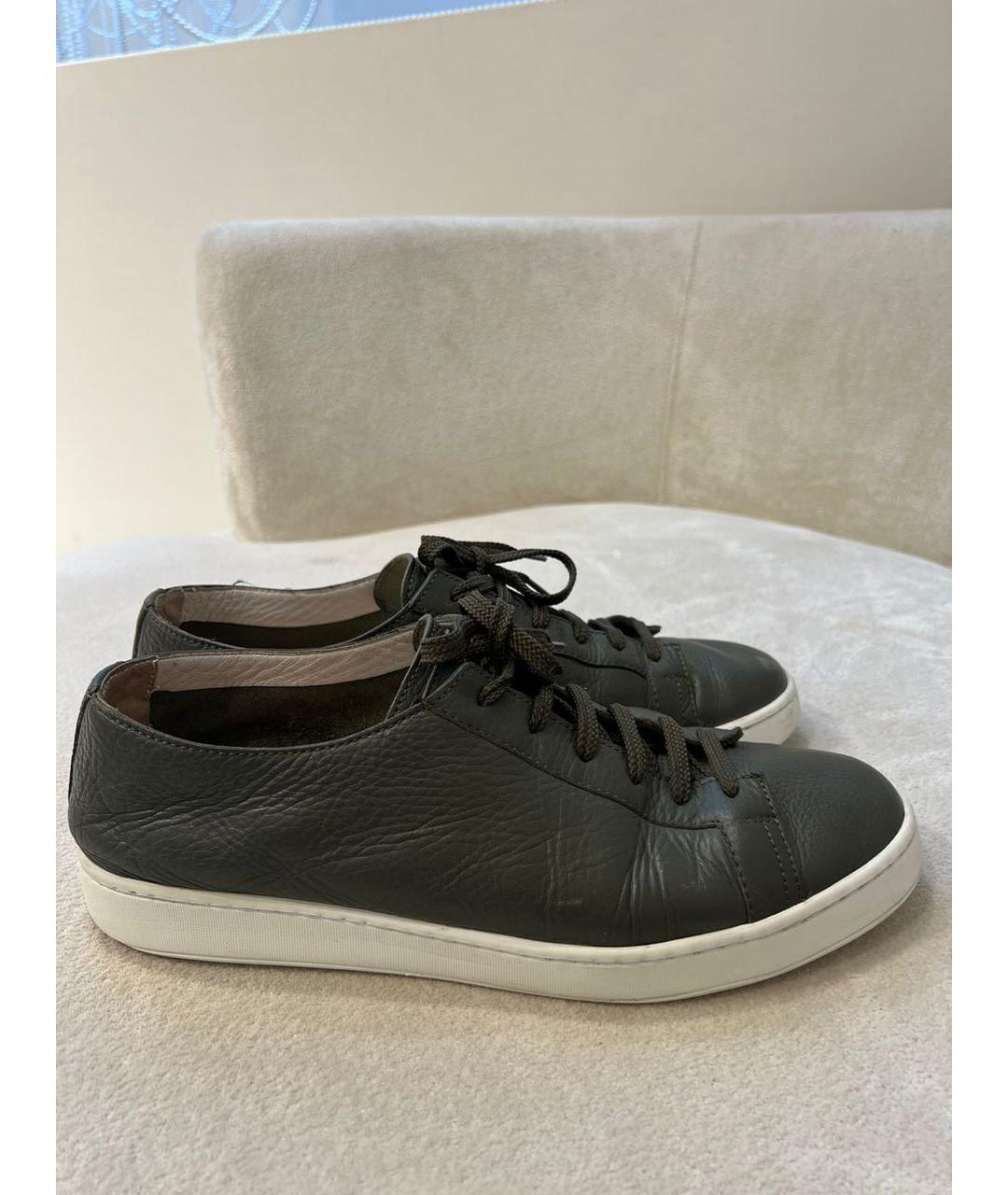 SANTONI Низкие кроссовки / кеды, фото 9