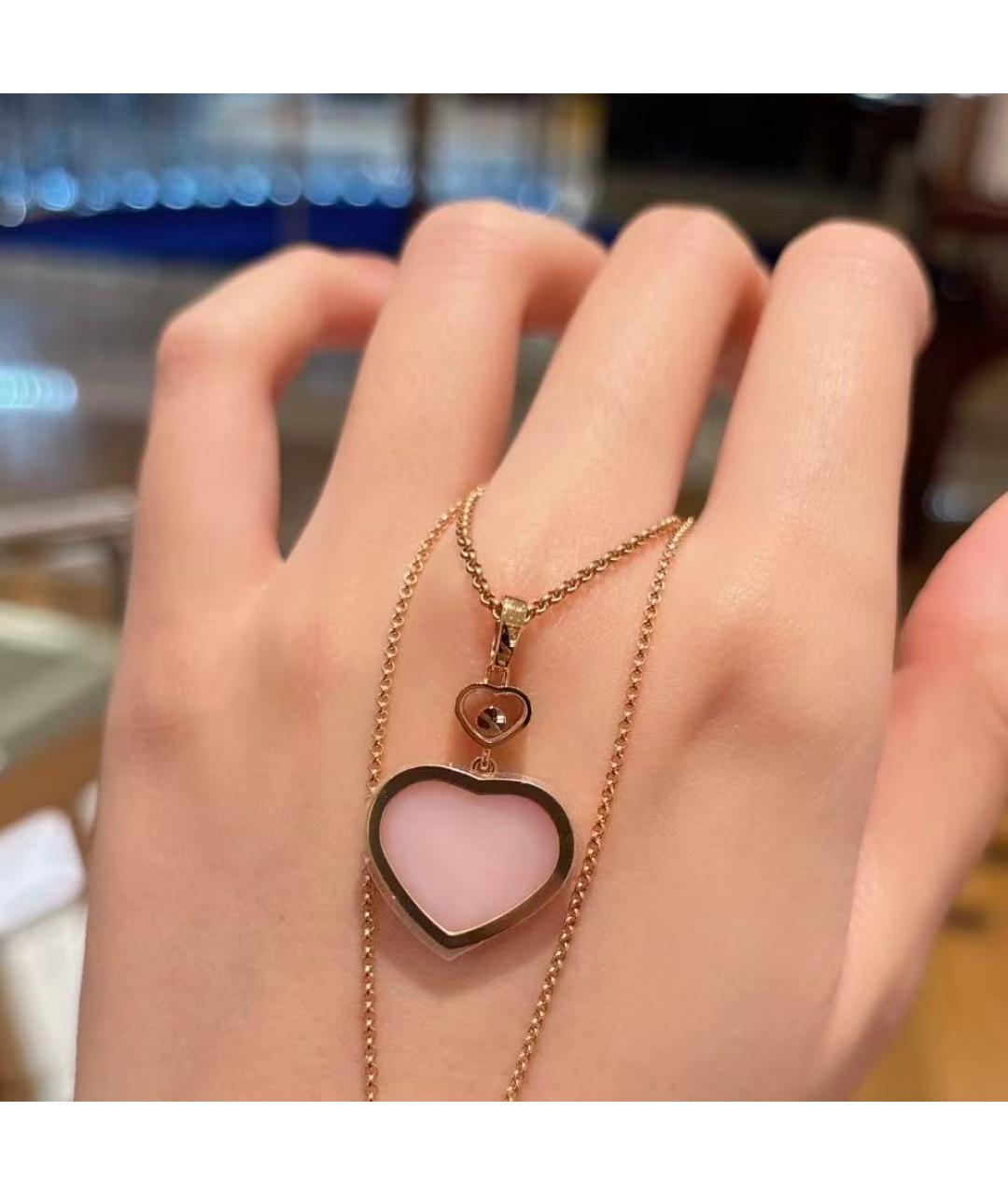 CHOPARD Золотая подвеска из розового золота, фото 5