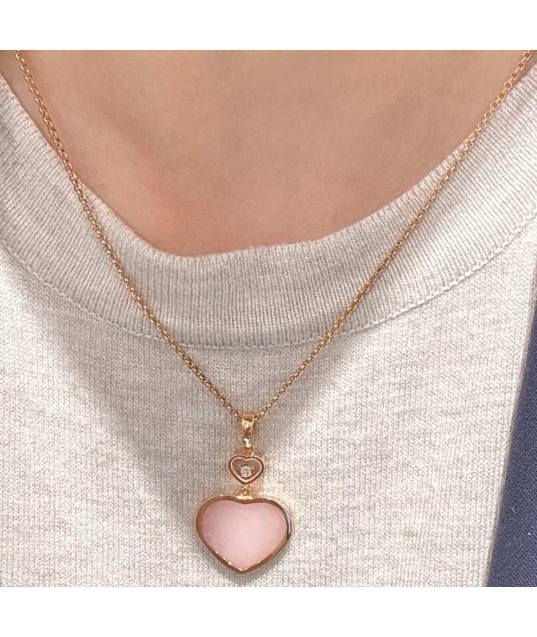 CHOPARD Золотая подвеска из розового золота, фото 2