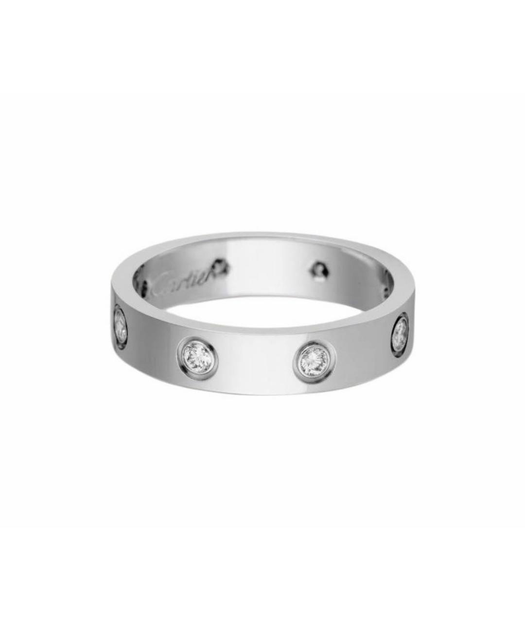 CARTIER Серебряное кольцо из белого золота, фото 1