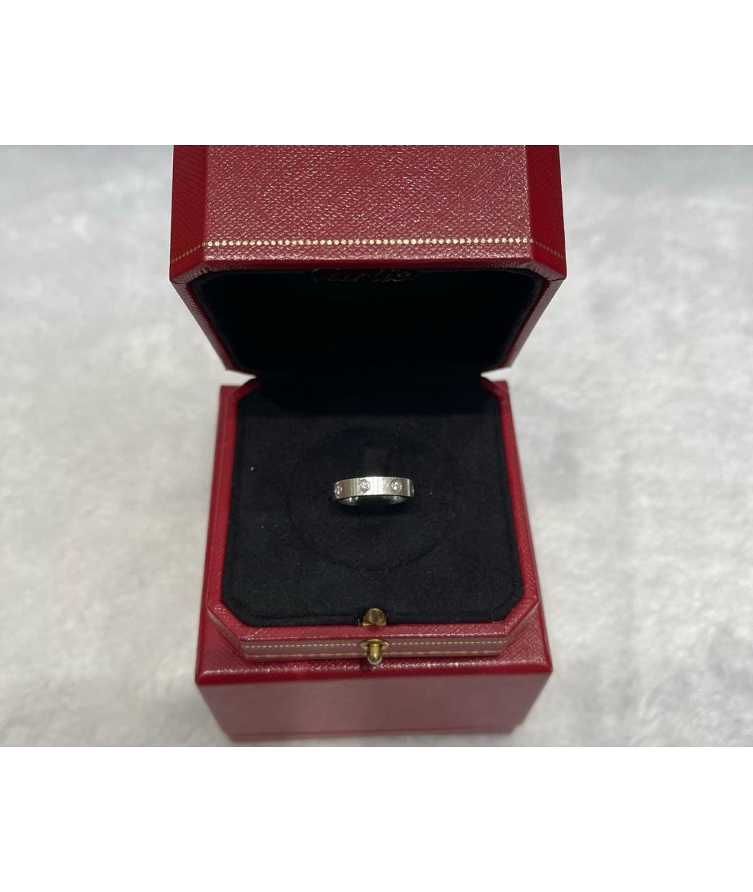 CARTIER Серебряное кольцо из белого золота, фото 8
