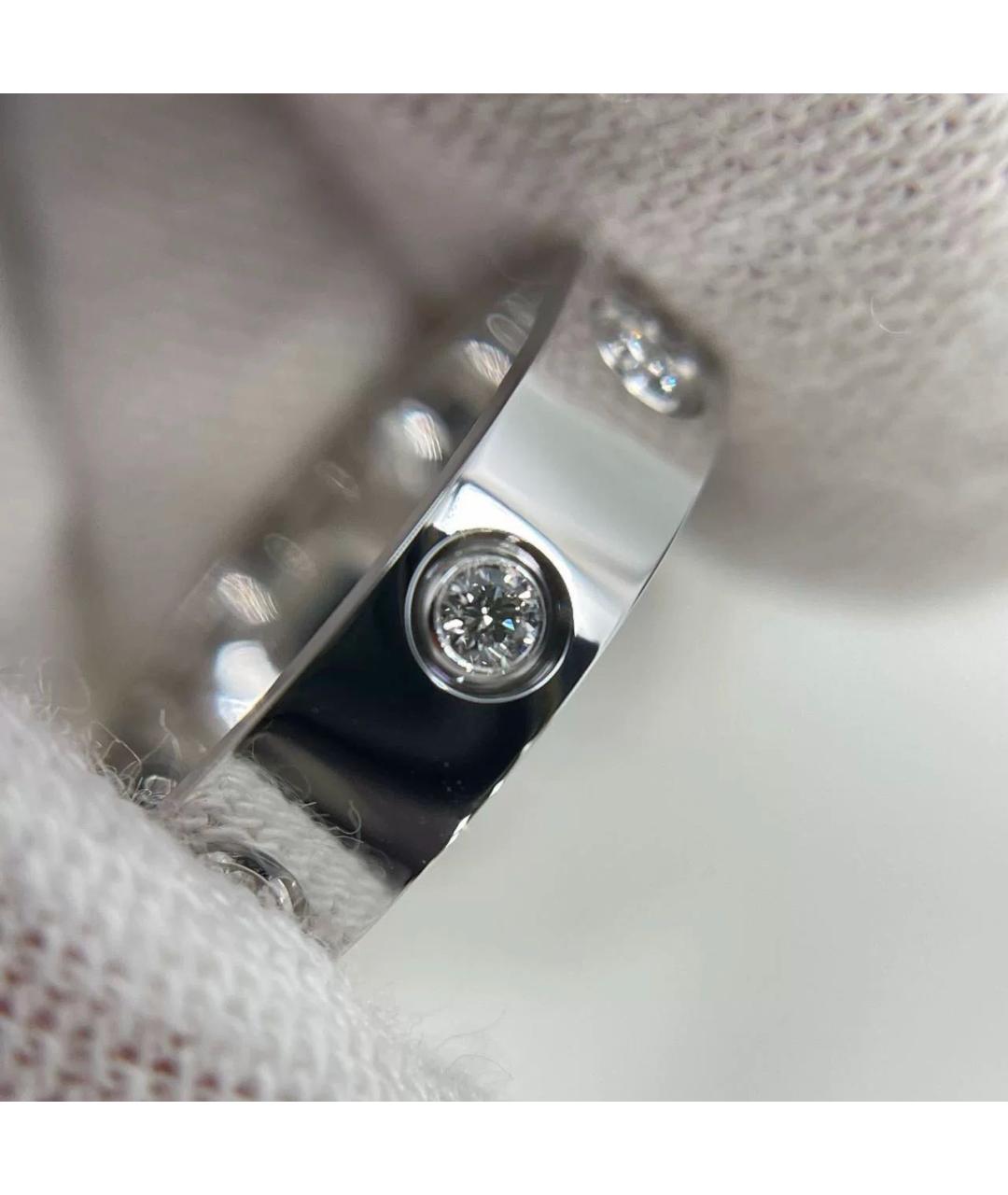 CARTIER Серебряное кольцо из белого золота, фото 2